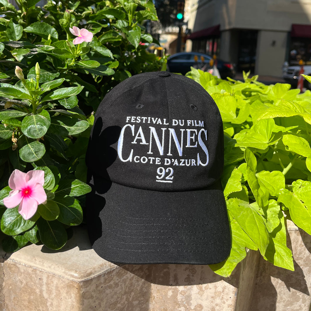 1992 Cannes film festival hat seen on street