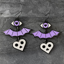 Spooky Earrings - bat earrings