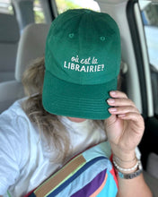 Ou est la Librairie hat - Bookish French hat - Where is the bookstore hat