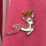 Cutie Christmas Deer pin