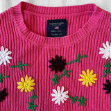 US Polo Association floral embroidered sweater - XS - small