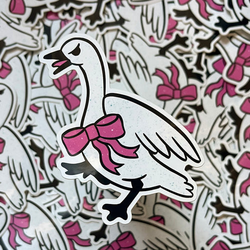 Angry Goose vinyl sticker