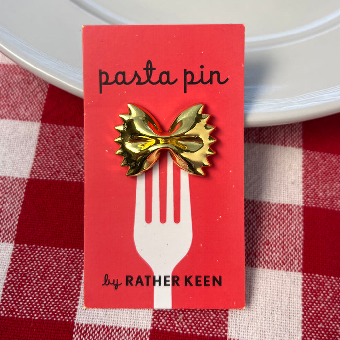 Farfalle pin - Butterfly Pasta pin