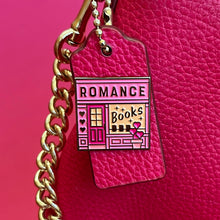 Romance Bookshop enamel pin - romance lover pin - romance books pin