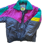 1990s color block ski jacket - large
