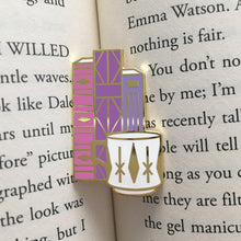 Geometric Books and Mug enamel pin