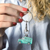 Bookmobile keychain by Rather Keen