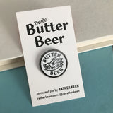 Butter Beer enamel pin