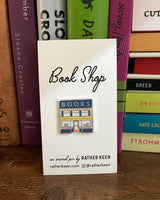 Hayward Book Shop lapel pin