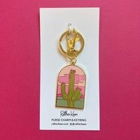 Saguaro Cactus keychain
