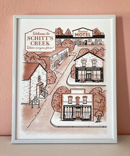 Schitt's Creek art print