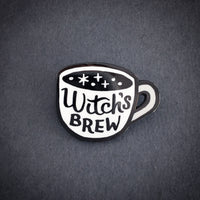Witch's Brew witchy enamel pin by Rather Keen