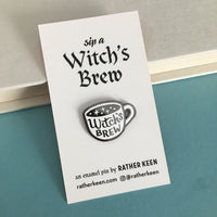 Witch's Brew enamel pin