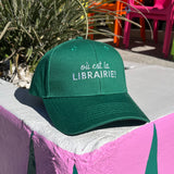 Ou est la Librairie hat - Bookish French hat - Where is the bookstore hat