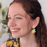 Orange Blossom earrings