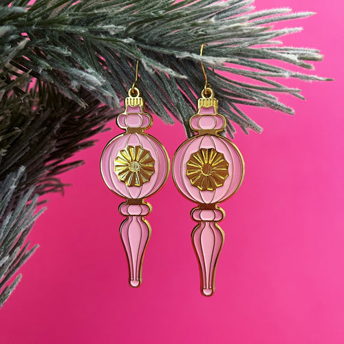 Min-century ornament earrings by Rather Keen