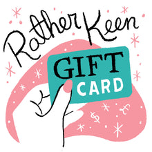 Illustration of Rather Keen gift card