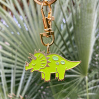 Triceratops keychain